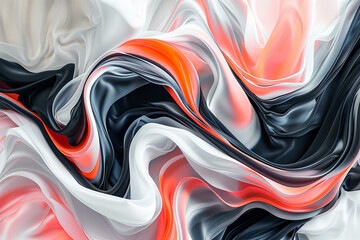 Abstract gradient background in multicolor, Generative AI