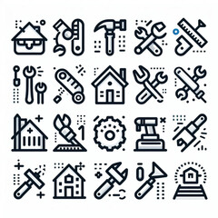 construction home icon design vector illustration-1