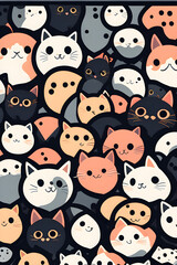 cute cats, Generative AI