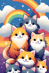 cute cats, Generative AI