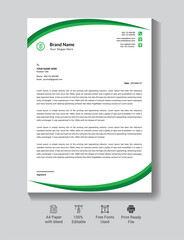 
Modern business luxury corporate identity letterhead template