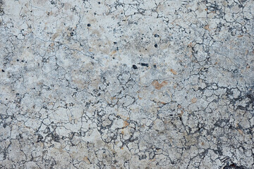 Concrete background with rough deep crack. Grey back. Grunge. marble