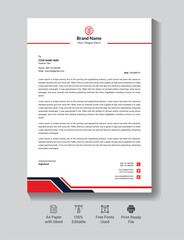 
Modern business luxury corporate identity letterhead template