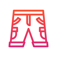 Cargo Pants Gradient Linear Style