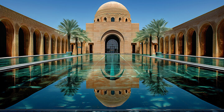 Resort cities with beautiful ardeco buildings, luxurious hotels and parks, where people come to r