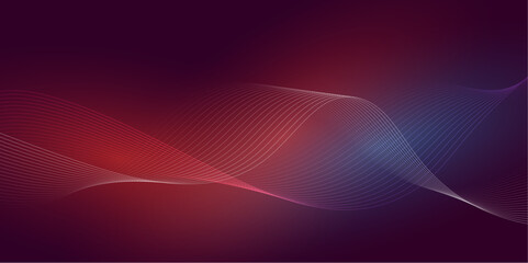 Abstract colorful wave modern soft luxury texture with smooth and clean vector business background lines wave abstract stripe banner design

