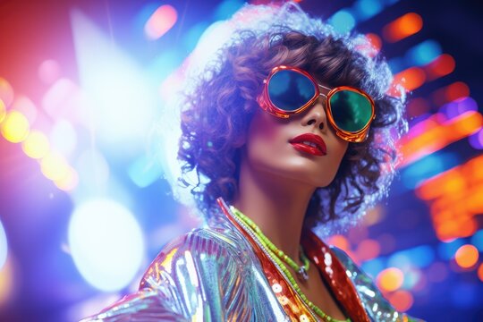 Shining Through the Decades: Reflecting on the Colorful and Glittering Fashion Trends of the 1970s Disco Era, Where Style Was as Flashy as the Dance Moves.