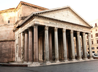 Le Panthéon - Rome - obrazy, fototapety, plakaty