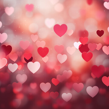 Valentine Day Valentines Heart Background Pattern