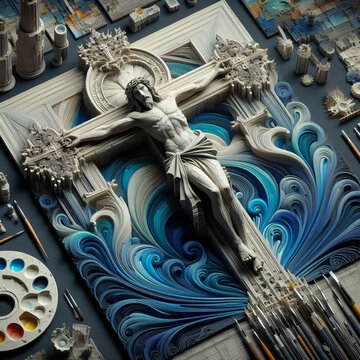 Jesus Christ crucified (abstract)