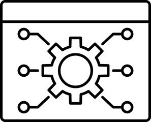API icon vector illustration for your website or mobile app