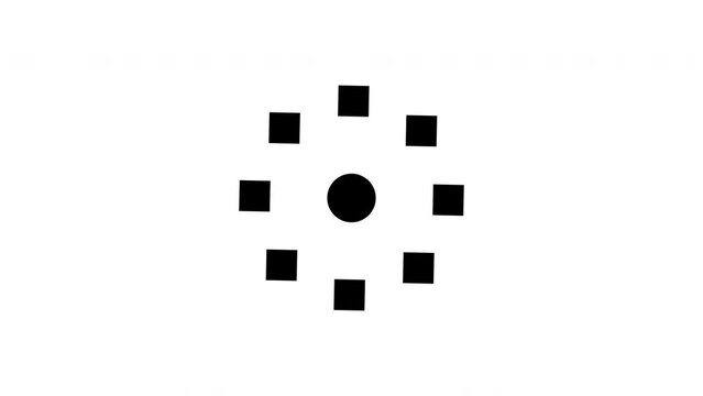square loading animation