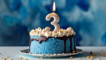 3 year Birthday cake