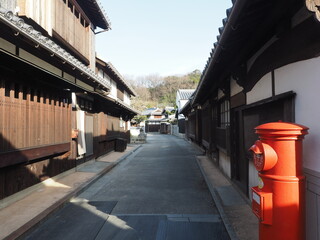 塩飽本島・笠島の重伝建の町並み