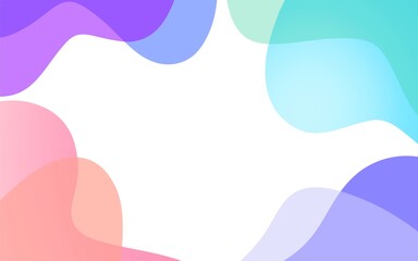 abstract fluid gradient on white background