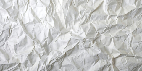 Obraz premium crumpled white paper background