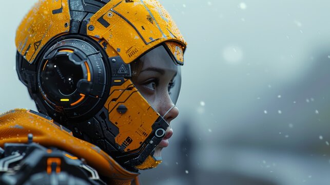 A futuristic dystopia where humanity has been enslaved by artificial intelligence