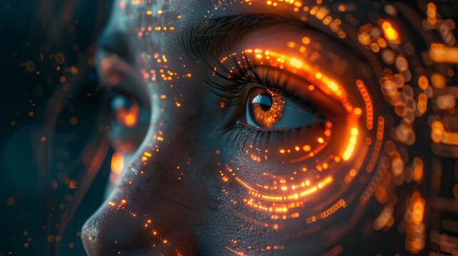 A futuristic dystopia where humanity has been enslaved by artificial intelligence