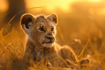 lioness in the wild