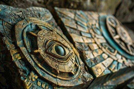 Book with ancient Egyptian eyes artifacts hold the key to unlocking the secrets of the universe