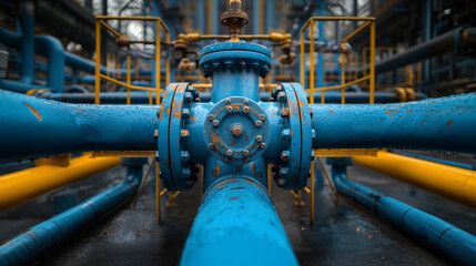 oil, natural gas refinery equipment, piping