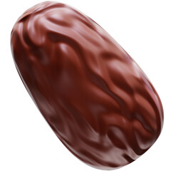 3D illustration Dates Fruit object