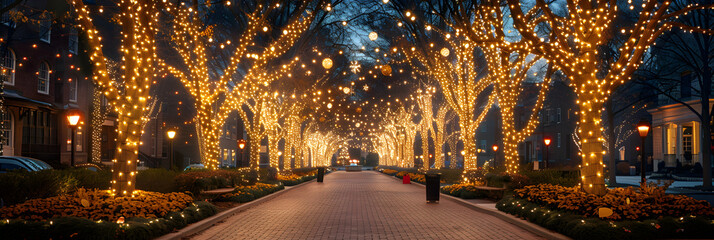 night city street 3d image,
3d Trees tightly wrapped in LED lights for the Christmas




