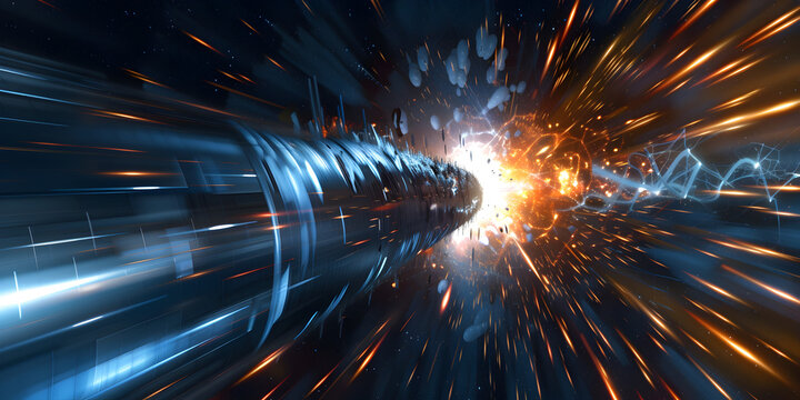 Through the Wormhole: Exploring the Possibility of Time Travel with Light Tunnels
