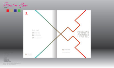 brochure cover for corporate and any use