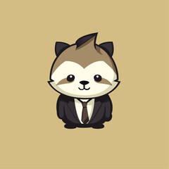 Minimal business mascot logo simple (2)