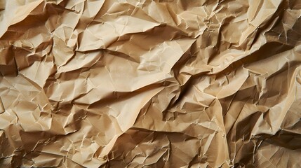 Crumpled Brown Paper Texture in Neo-plasticist Style