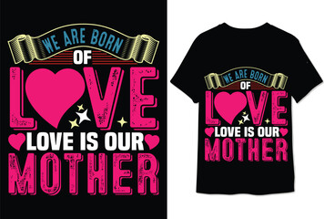 mother day t shirt design colorful graphic t shirt mom t shirt