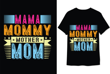 mother day t shirt design colorful graphic t shirt mom t shirt