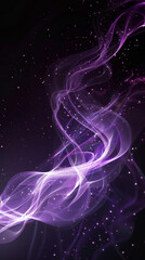Desktop wallpaper from minimalistic HUD, purple and white colors, dark background
