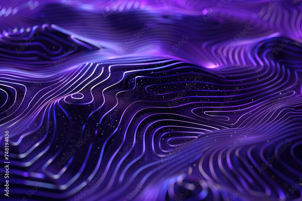 Poster abstract background with a 3d surface. repetitive pattern. hi-tech futuristic. materials science. ba