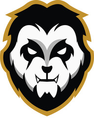 Bear head logo design, mascot bear logo icon illustration vector drawing, Brave Bear head mascot Logo design. Vector Template Illustration Design. Mascot Brave Bear Logo design any graphic work