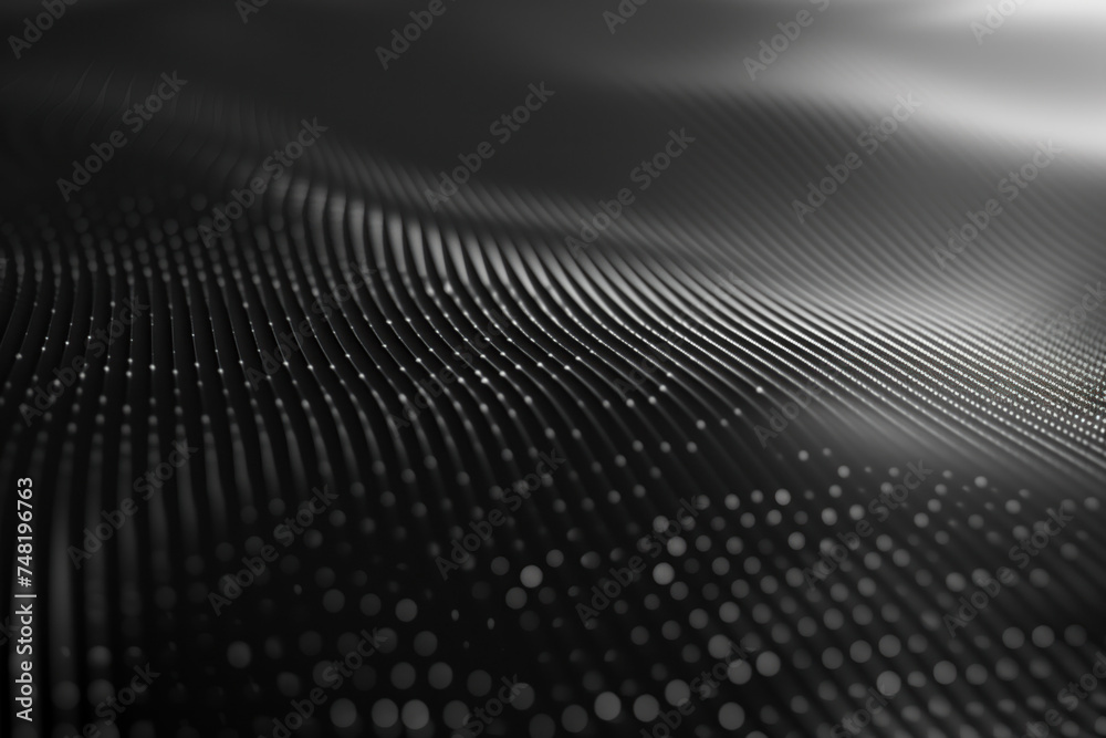 Poster abstract background with a 3d surface. repetitive pattern. hi-tech futuristic. materials science. ba