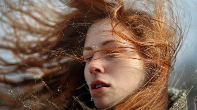 Hair Disaster: Windy Blooper Caught on Camera - Funny Mishap with Embarrassing Slip-up
