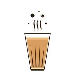 Indian hot drink vector. Indian chai icon. Chai is Indian drink. Kerala tea shop illustration vector eps. Indian Kerala roadside. Kerala tea shop line drawing. Kerala Old.