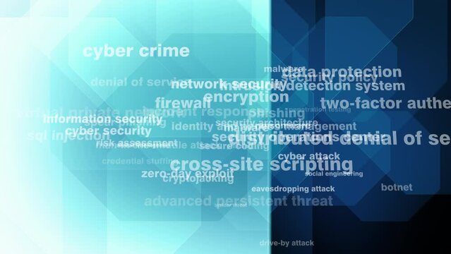 Cyber crime ensuring cyber secure background with advanced cybersecurity technology and secure server encryption