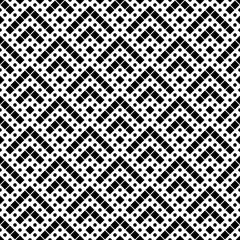 Seamless pattern. Circles, shapes backdrop. Folk wallpaper. Stylized chevrons, rhombuses, dots ornament. Rounds,checks background. Tribal motif. Ancient mosaic. Digital textile print, abstract design.