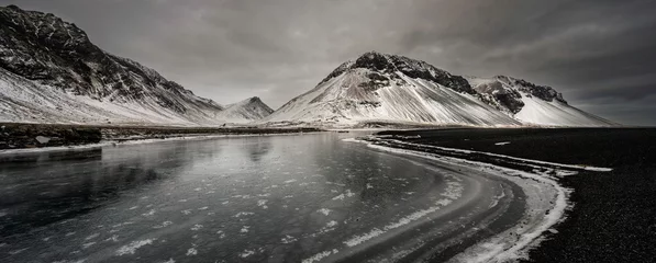 Tableaux ronds sur plexiglas Kirkjufell Beautiful Landscapes and Seascapes of Iceland