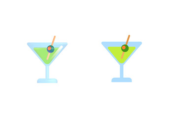 Cocktail glass