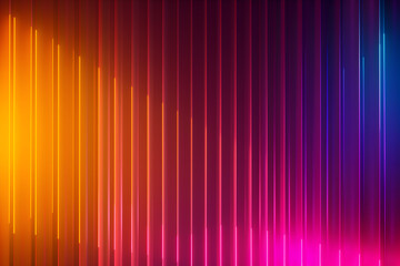 Abstract neon metaverse gradient background with vertical stripes