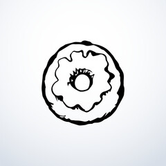Donut. Vector drawing