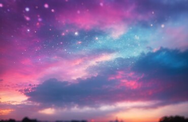 Fototapeta premium Colorful sky phenomena in the evening