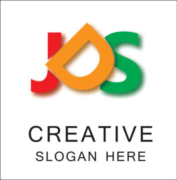JDS 3 Letter Logo Creative