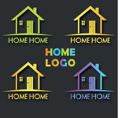 home logo design it is use all logo catagory