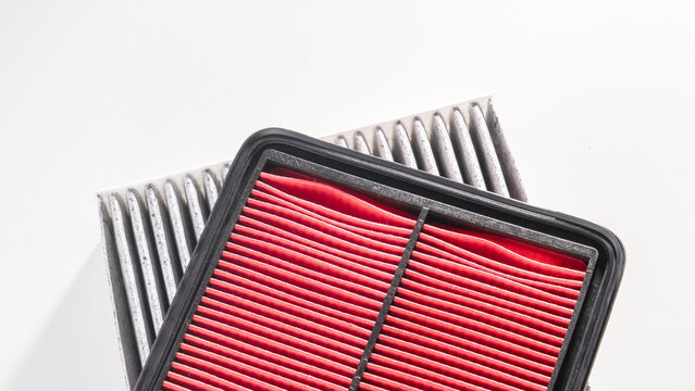 Cabin Filter and Sasha's Engine Filter. Air Filter For Gasoline Internal Combustion Engine Passenger Car.