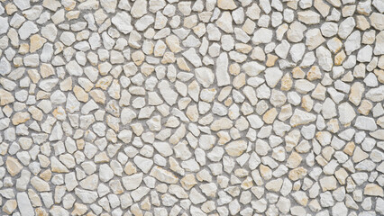 Abstract white gray grey stone, mosaic tile wall, floor or wallpaper texture background banner